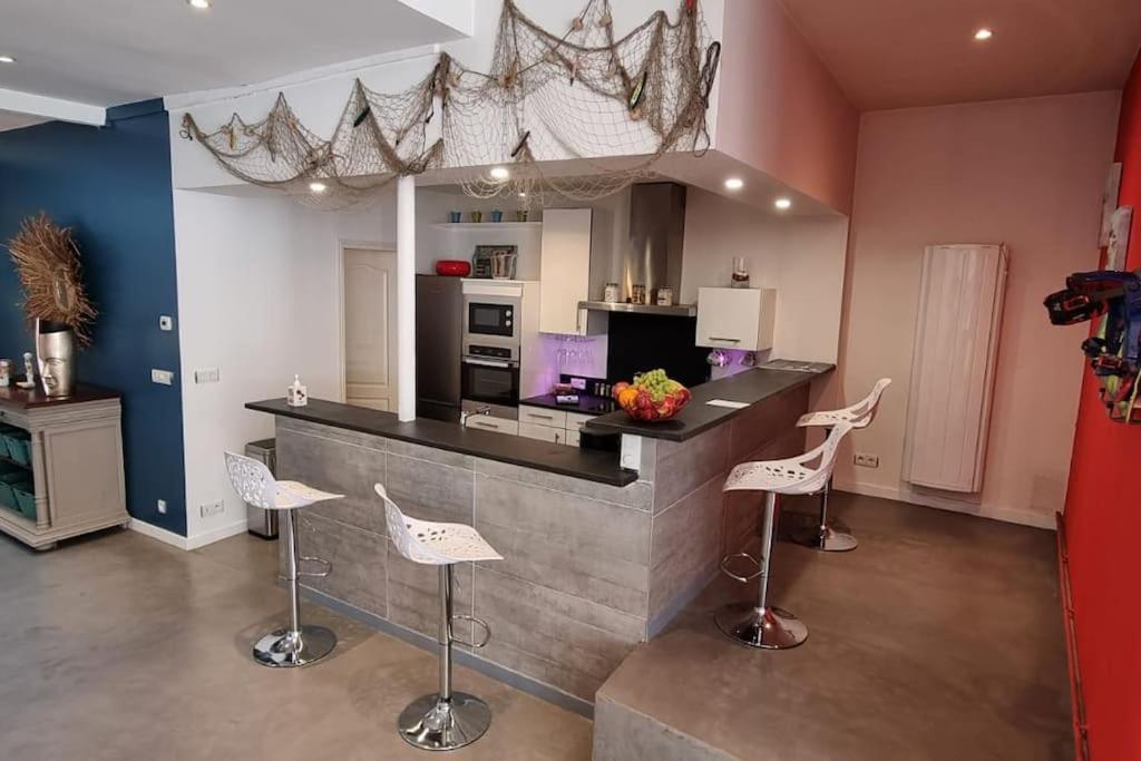 Dinard : Loft De 175 M² - A 150 M De La Plage Экстерьер фото